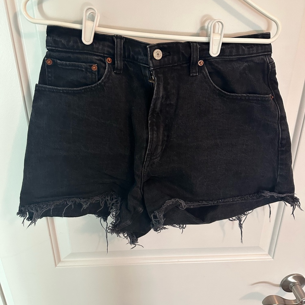 Abercrombie 4” inch mom short high rise sz 10 curve love